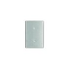 Plaque murale 1 dispositif Leviton 84119-40 argent