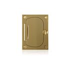 Leviton FBCR1-FLB Boîte de sol en béton à couvercle rabattable