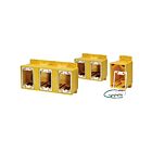 Leviton FDBx2-YL Boîte jaune 2G Wetguard Fd