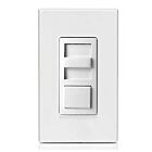 Gradateur À Glissière Leviton IPL06-10Z Unipolaire/3-Voies 600W 150W CFL/LED