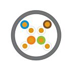 Leviton Lev-11091258 Câble Lanmark-6 Cat 6 U/Utp