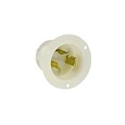 Leviton Lev-2645 Réceptacle verrouillable d'entrée à bride