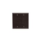 Leviton Lev-85025 Plaque murale double sans obturateur