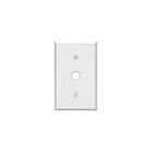 Leviton Lev-86018 Plaque murale pour prise à 1 trou