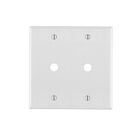 Leviton lev-88062 Blanc Plaque murale pour câble