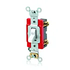 Interrupteur à bascule Leviton 1221-lhw blanc
