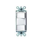 Interrupteur à bascule double Leviton 1754-t amande pâle