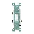 Interrupteur à bascule Leviton 2653-2w blanc