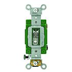 Interrupteur à bascule Leviton 3031-plc incolore