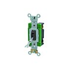 Interrupteur à bascule Leviton 3033-2l marron