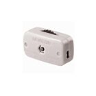 Commutateur rotatif On/Off Leviton 423-3w blanc