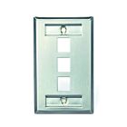Plaque murale Leviton 43080-1l3 acier inoxydable