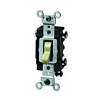 Interrupteur à bascule Leviton 54524-2i ivoire