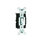 Interrupteur à bascule Leviton 5503-lhw blanc