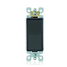 Interrupteur à bascule Decora Leviton 5603-p2e noir ébène