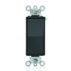 Interrupteur à bascule Decora Leviton 5604-2e noir