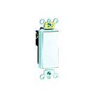 Interrupteur à bascule Decora Leviton 5622-2w blanc