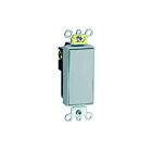 Interrupteur à bascule Decora Leviton 5624-2gy gris