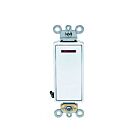 Interrupteur à bascule Decora Leviton 5628-2w blanc