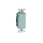 Interrupteur à bascule Decora Leviton 5693-2gy gris