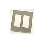 Plaque murale pour dispositif décorateur Leviton 80309-sgy gris