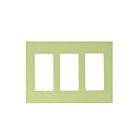 Plaque murale 3 dispositifs Leviton 80311-si ivoire