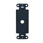 Plaque d'adaptateur Leviton 80400-e noir