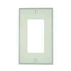 Plaque murale Decora avec grille Leviton 80401-ni ivoire
