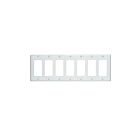 Plaque murale 7 dispositifs Leviton 80407-w blanc