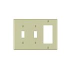 Plaque murale Decora Leviton 80421-i ivoire