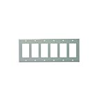 Plaque murale pour dispositif décorateur Leviton 80436-gy gris