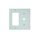 Plaque murale combinée Leviton 80479-w blanc
