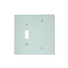 Plaque murale combinée Leviton 80506-w blanc