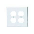 Plaque murale 2 dispositifs Leviton 80516-w blanc