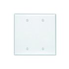 Plaque murale obturatrice Leviton 80525-w blanc