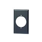 Plaque murale 1 dispositif Leviton 80528-blk noir