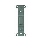 Plaque d'adaptateur Leviton 80700-gy gris