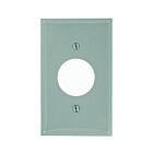 Plaque murale 1 dispositif Leviton 80704-gy gris