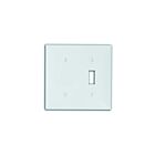 Plaque murale 2 dispositifs Leviton 80706-gy gris