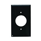 Plaque murale 1 dispositif Leviton 80720-e noir