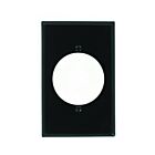Plaque murale 1 dispositif Leviton 80728-e noir