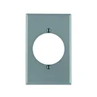 Plaque murale 1 dispositif Leviton 80728-gy gris