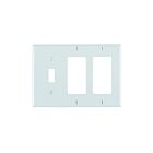 Plaque murale 3 dispositifs Leviton 80731-w blanc