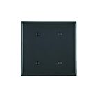 Plaque murale 2 dispositifs Leviton 80734-e noir