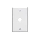 Plaque murale 1 dispositif Leviton 84017-40 acier inoxydable