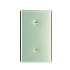 Plaque murale 1 dispositif Leviton 84019-40 argent
