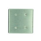 Plaque murale obturatrice Leviton 84034-40 acier inoxydable