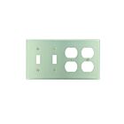 Plaque murale 4 dispositifs Leviton 84045-40 acier inoxydable