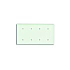 Plaque murale 4 dispositifs Leviton 84057-40 acier inoxydable