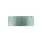 Plaque murale 6 dispositifs Leviton 84066-40 argent